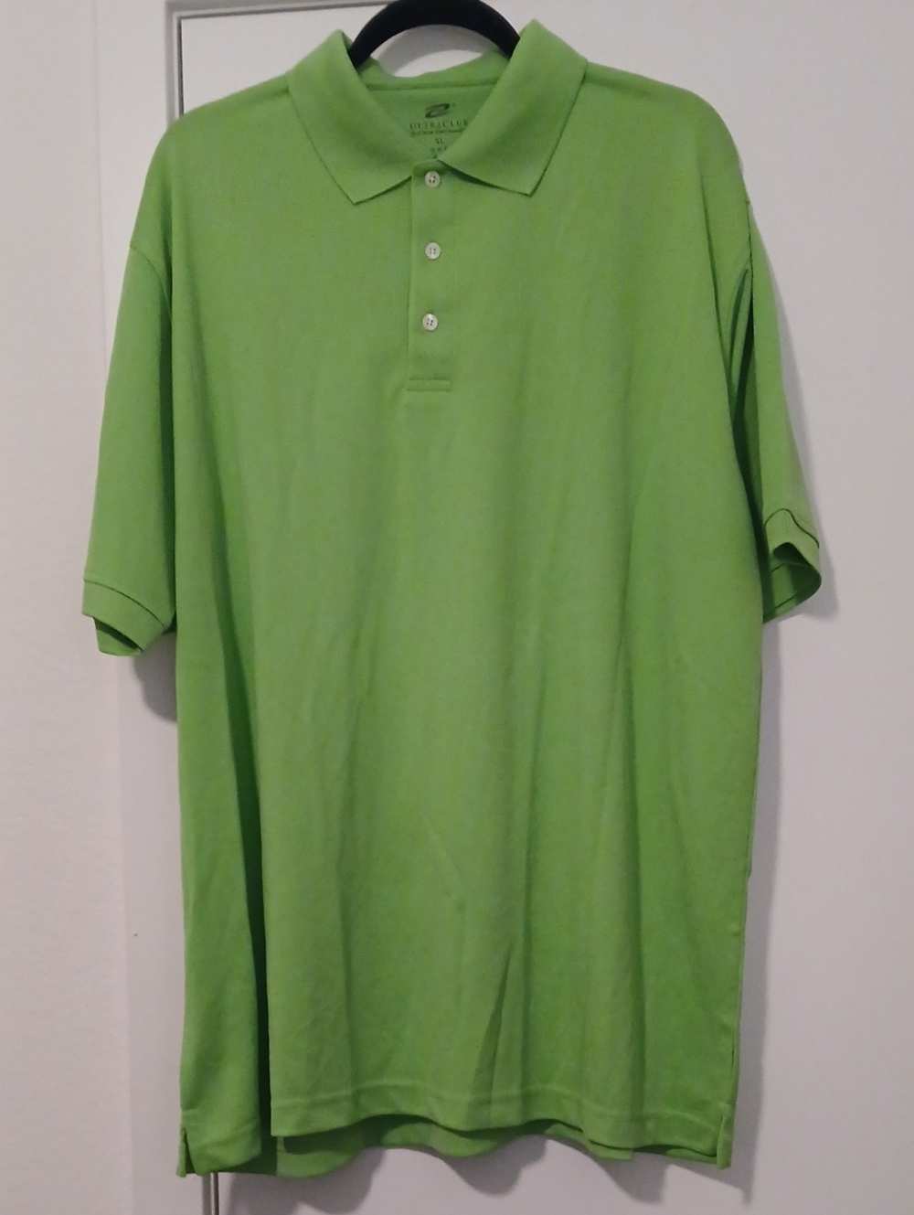 Men's Light Green Polo Shirt by PGA TOUR - Classic Collared Fit